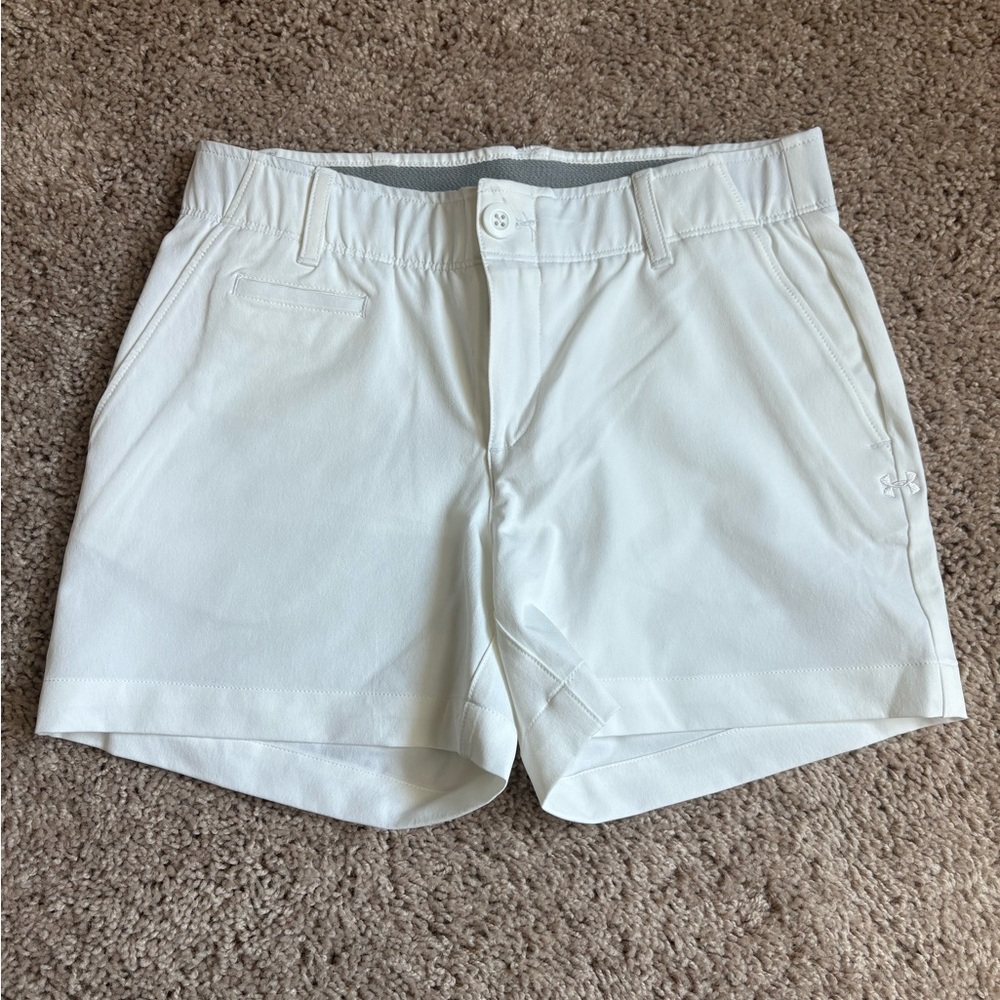 Under Armour Women's Classic White Cargo Shorts